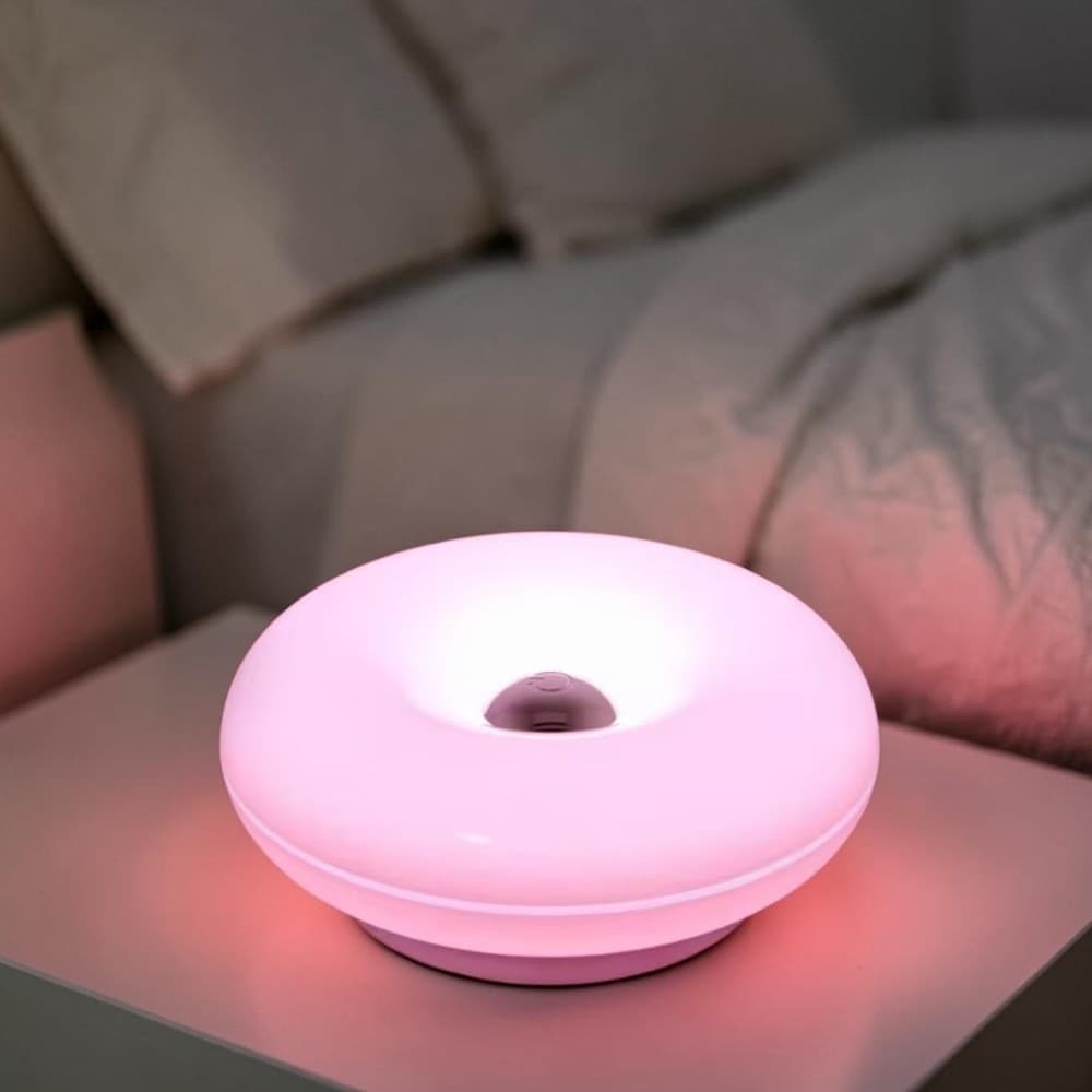 Lampe Donut Rose — Rosas